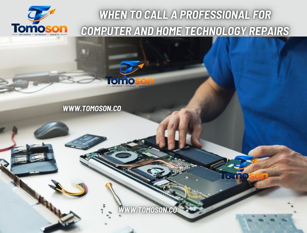 When to Call a Professional for Computer and Home Technology Repairs